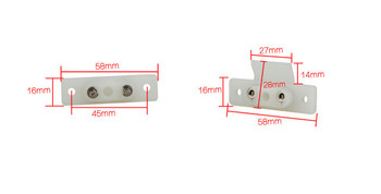 Прекъсвач на контактен проводник на контура на вратата, специален за електрическа брава на контактен контрол на достъпа