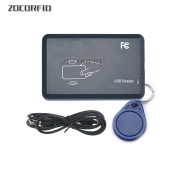 USB виртуален COM(RS232) порт 13.56MHZ Честота RFID четец/NFC M1 четец на карти +1 карта