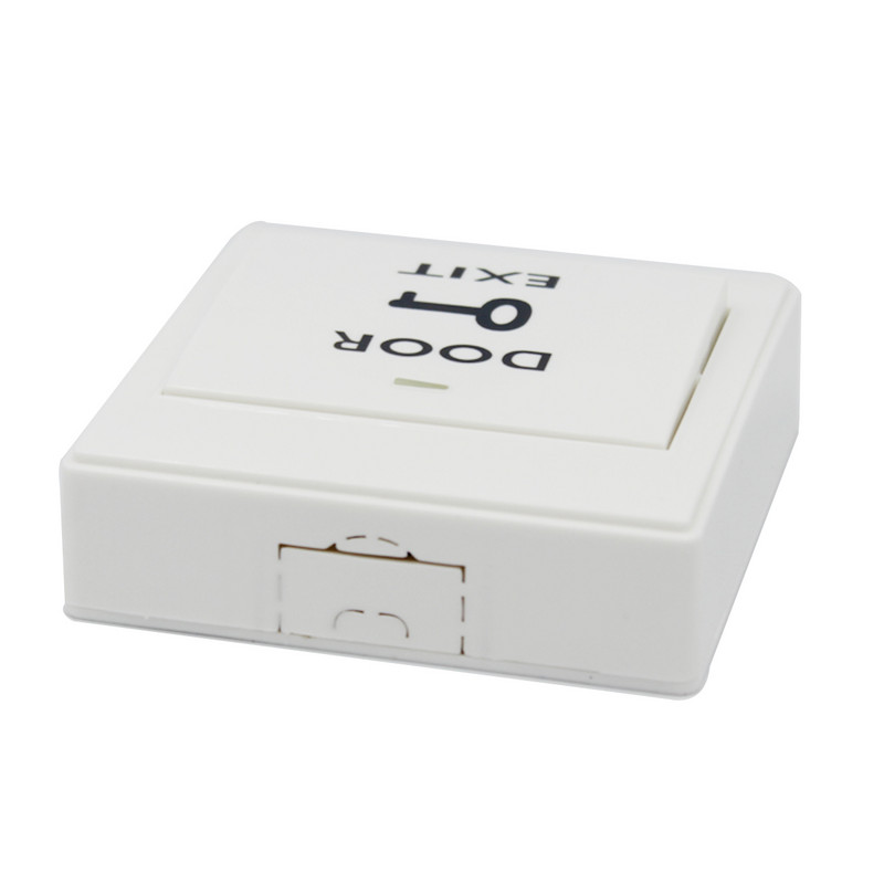 86 mm alalisvoolu 12 V suruväljapääsu vabastusnupplüliti koos nupukarbiga uksele juurdepääsu juhtimissüsteemi plastpaneeli nupp