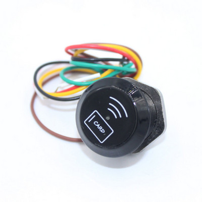 Безплатна доставка 125Khz RFID съвместим EM Marine Small Mini card wiegand26 ID Reader +1 бр. EM4100 ключодържатели