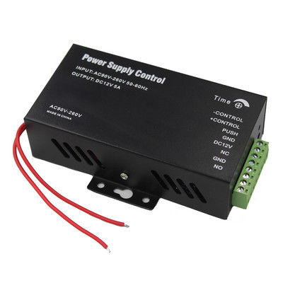 DC12V 5A AC 110~240V Durvju piekļuves kontroles barošanas slēdzis RFID pirkstu nospiedumu piekļuves kontroles sistēmai