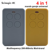 Daudzfrekvenču garāžas durvju tālvadības pults kopētājs 433 868Mhz tālvadības pults komandu klons HORMANN DEA VDS kontrolieris