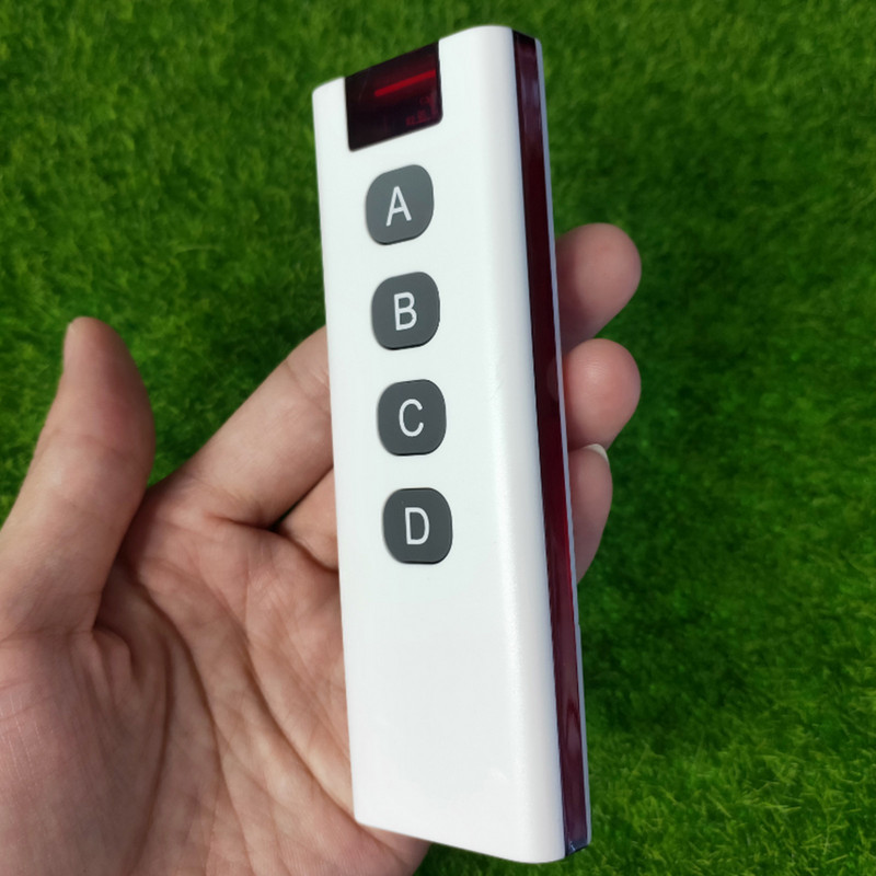 Bezvadu tālvadības slēdzis ar ērtu satvēriena signāla stabilitāti āra reklāmas gaismas kastēm