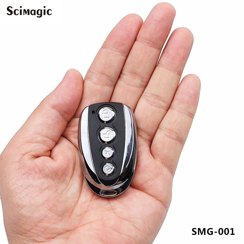 Scimagic Remote Control Cloning Gate Garage Door Car Alarm Products Keychain 433 Mhz Gate Control Fixed Code 433.92MHz