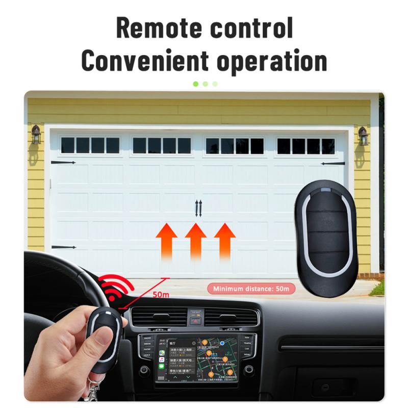 Alutech AT-4N Gate tālvadības pults barjera 433MHz dinamiskā koda garāžas durvju atslēgu piekariņa vārtu vadības komandu raidītājam