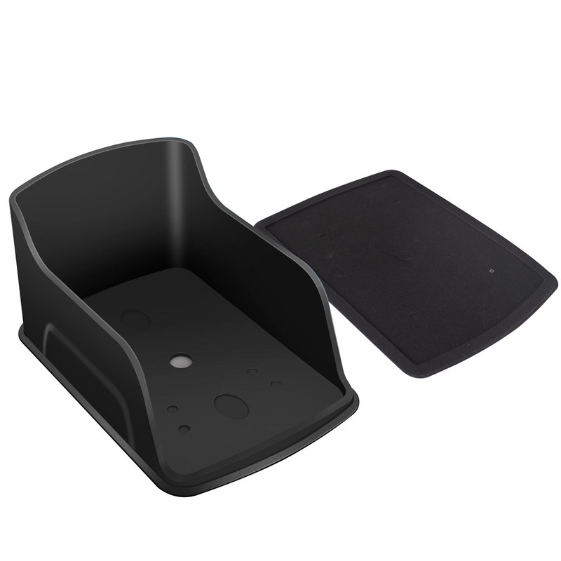 1Gb ūdensnecaurlaidīgs vāks RFID metāla piekļuves kontroles tastatūrai lietus pārsegs melns durvju zvana poga lietus necaurlaidīgs saules aizsargapvalks