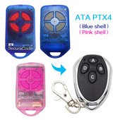 ATA PTX4 433,92 MHz tālvadības pults ATA PTX-4 ritošais kods Garāžas vārtu durvju maiņas tālvadības pults 433mhz