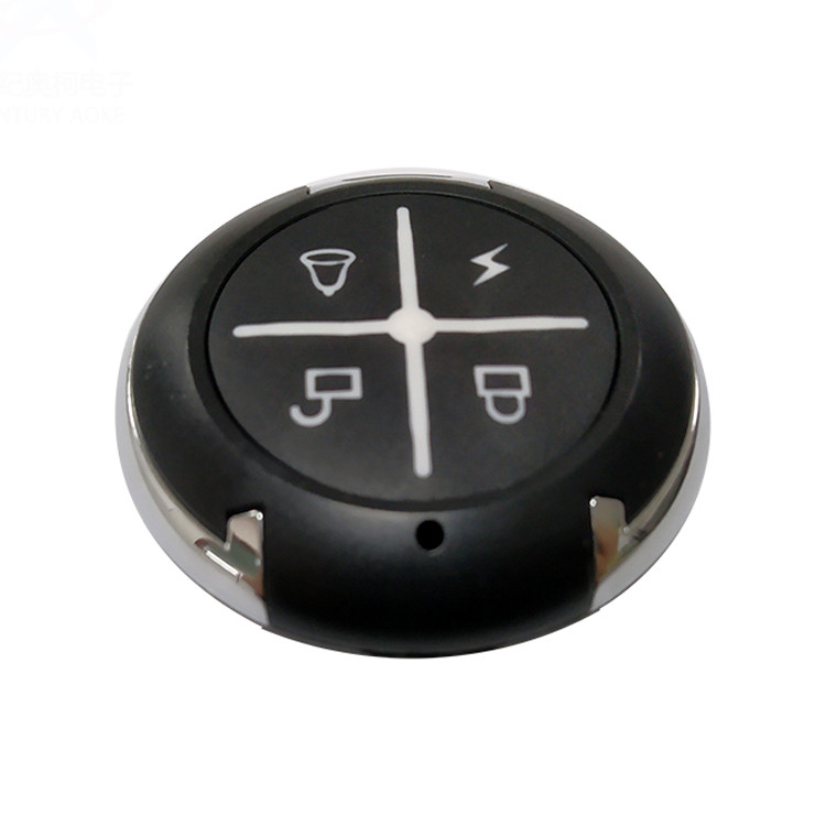 Uksekontroller 315 433MHZ kaugjuhtimispult juhtmevaba RF 4 kanaliga elektriline kloon garaažiukse seadmed koduautomaatika 1tk