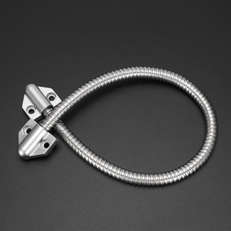 Nerūsējošā tērauda durvju cilpa Atklāta montāžas aizsardzības uzmava Piekļuves kontroles kabelis Vadu līnijas aizsargmetāla caurule