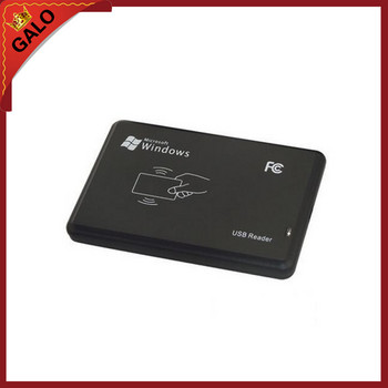 USB RFID ID безконтактен четец на смарт карти EM4001 EM4100 Windows 125khz