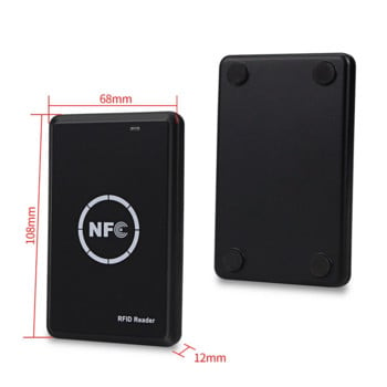 RFID Smart Chip Reader 13,56Mhz NFC Key Duplicator 125Khz T5577 Badge Copier CUID/FUID Token Writer USB Encrypted Programmer