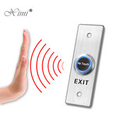 Aliuminio lydinio prieigos kontrolės išėjimo mygtuko atleidimo išėjimo jungiklis be liečiamo infraraudonųjų spindulių išėjimo mygtuko durų jutiklio jungiklis
