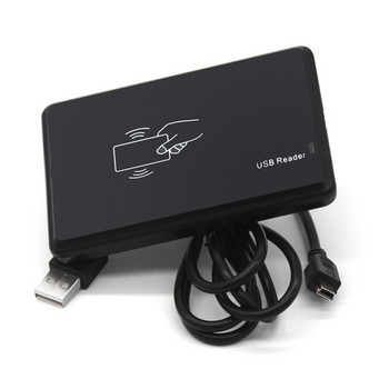 Θύρα USB Reader RFID EM4100 TK4100 125khz 13,56MHZ, ανεπαφική ευαισθησία, Σύστημα παραθύρου υποστήριξης έξυπνης κάρτας Linux