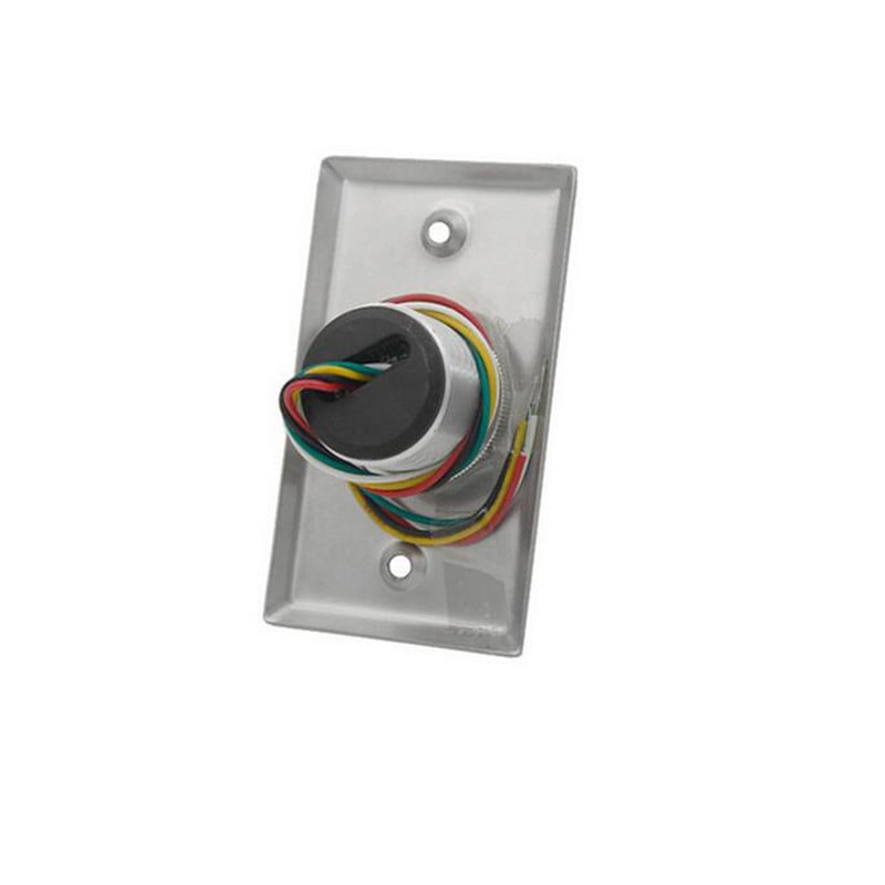 Nerūsējošā tērauda durvju zvana slēdža skārienpanelis piekļuves kontrolei Elektrisko durvju slēdzenes izejas spiedpoga