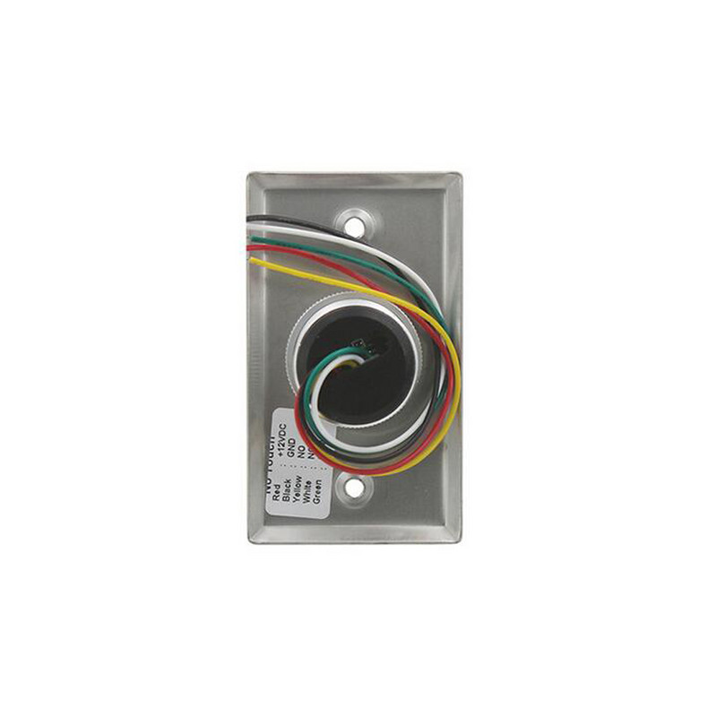 Nerūsējošā tērauda durvju zvana slēdža skārienpanelis piekļuves kontrolei Elektrisko durvju slēdzenes izejas spiedpoga