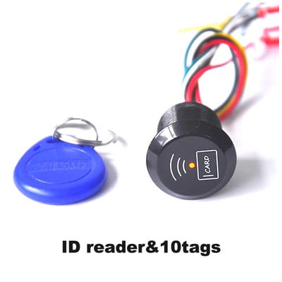 Mini RFID Proximity Black Reader veekindel 125Khz 13.56MHz kaart Wiegand26 juurdepääsukontrollisüsteemi jaoks