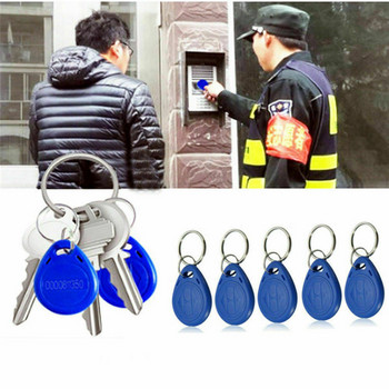 125KHz 13,56MHz RFID Replicator Συχνότητα IC Card ID Tag Writer Reader Copier Duplicator Cloner Proximity Keyfob 5PCS Δωρεάν ετικέτες