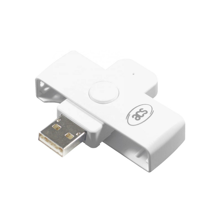 ROHS draivera USB EMV ISO 7816 viedkaršu lasītājs ACR39U-N1