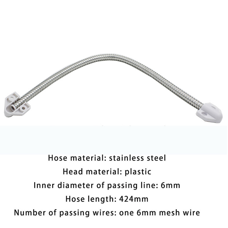 Cijev zaštitne žice uređaja za križanje žice za kontrolu pristupa Metalna izložena cijevna cijev Kabelska linija za kontrolnu bravu Brava na vratima 201