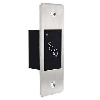 Външна самостоятелна ключалка за метална врата Биометричен пръстов отпечатък Скенер за контрол на достъпа RFID 125KHZ Вграден четец 3000user