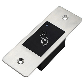 Външна самостоятелна ключалка за метална врата Биометричен пръстов отпечатък Скенер за контрол на достъпа RFID 125KHZ Вграден четец 3000user