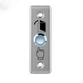 Nerūsējošā tērauda izejas pogas nospiešanas slēdža durvju sensora atvērēja atbrīvošana magnētiskās slēdzenes piekļuves kontrolei