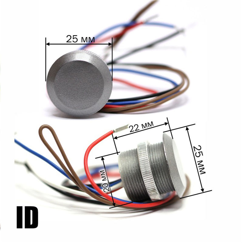 kontroles karšu lasītāji 12V rf id mini wiegand 26 piekļuves kontroles kartes RFID lasītājs 125khz ar 1 tagu bez maksas