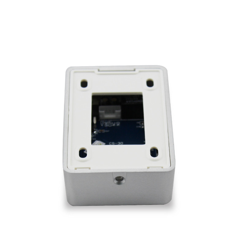 Pieskarieties izejas pogas atlaišanas spiedslēdzim ar zilu gaismu piekļuves kontroles sistēmai mājas drošības aizsardzībai