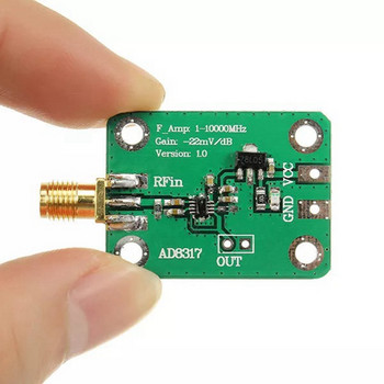 AD8317 Високоскоростен логаритмичен детектор RF Log Detector RF сигнал Log Output Power Meter 1M-10000Mhz Контролер