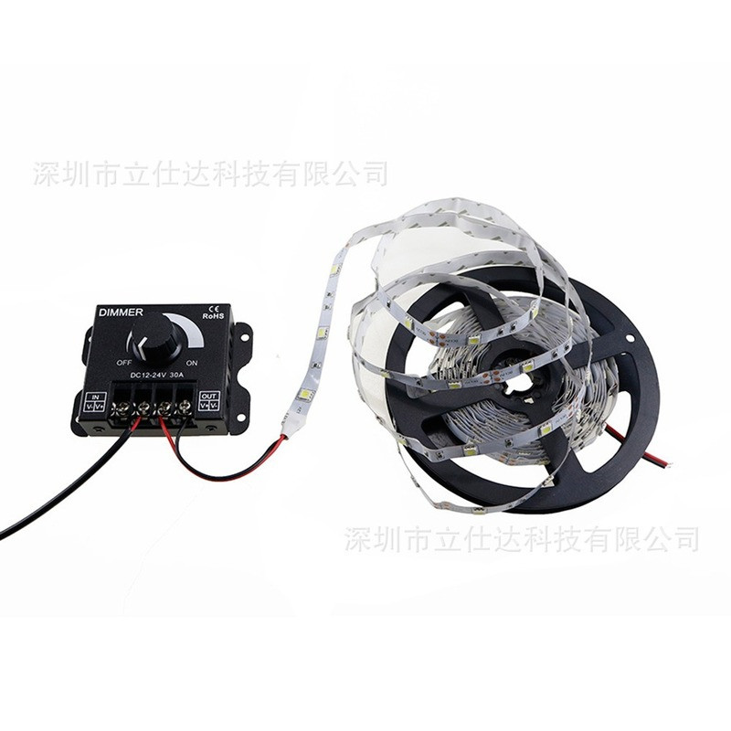DC 12V-24V LED Dimmer întrerupător 30A 360W Regulator de tensiune Controler reglabil pentru 5050 LED Strip Light Lamp LED Dimmering Dimmers