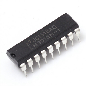 2X LM3915 Индикатор за ниво на звука Направи си комплект 10 Led звуков анализатор на аудио спектъра Комплект индикатори за ниво на електроника Запояване