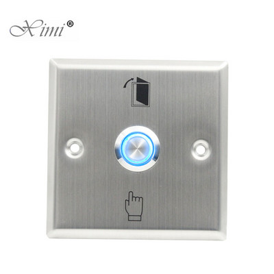 Najlacnejšie nerezové výstupné tlačidlo 86 Kovové ovládanie prístupu Uvoľňovacie tlačidlo výstupného tlačidla Východový spínač s LED a kľúčom