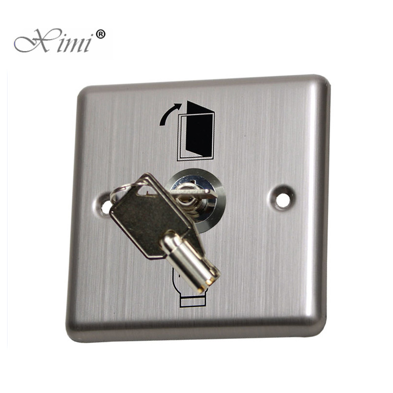 Najlacnejšie nerezové výstupné tlačidlo 86 Kovové ovládanie prístupu Uvoľňovacie tlačidlo výstupného tlačidla Východový spínač s LED a kľúčom