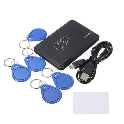 USB karšu lasītājs kopēšanas rakstītājs T5577 karšu lasītājs Rfid kopētājs 125 Khz Em4305 tagu programmētājs deglis Mājas drošības piekļuves kontrole
