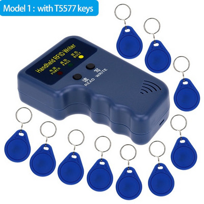 Ръчен 125KHz RFID ID Card Writer/Copier Дубликатор Четец с/без Writable EM4305 T5577 Keyfobs Етикети Карти Гореща разпродажба