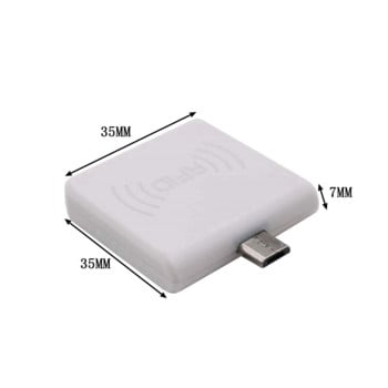 Rfid Smart Chip ID Card Reader Em4100 Tk4100 Badge Key Otg Read 125khz Tag Token Υποστήριξη Windows/Android Card Reader