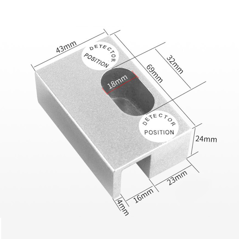 Stikla durvju skavas U kronšteins elektrisko skrūvju slēdzenes durvīm Piekļuves kontroles sistēmas skavas kronšteins bezrāmju stiklam