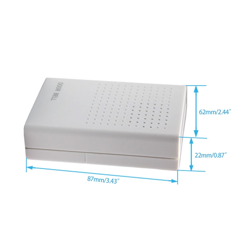 OFBK patvarus durų skambutis 12V ABS laidinis durų skambutis namų prieigos kontrolės sistema, skirta naudoti namuose