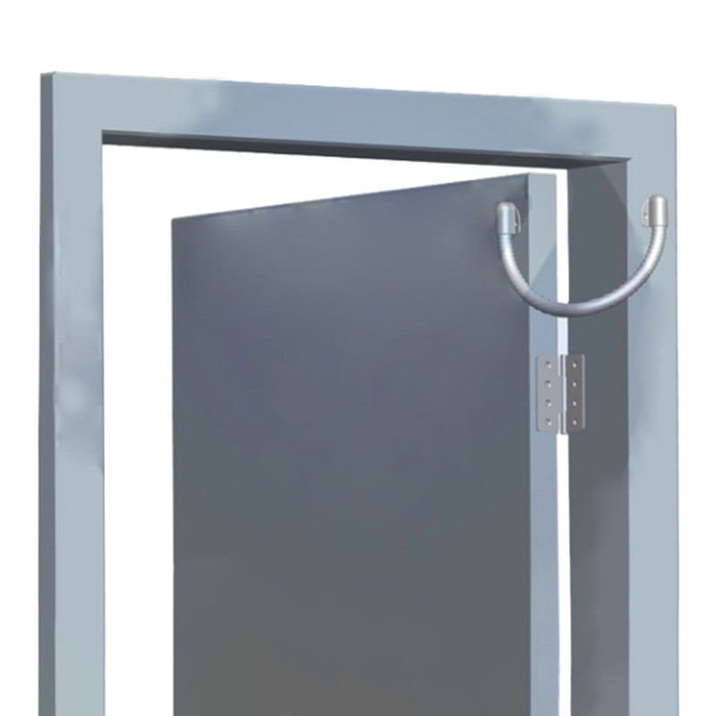 OFBK durvju cilpas atklāts montāžas piekļuves kontroles kabeļa vadu aizsarguzmava ar spiedienliešanas alumīnija gala vāciņiem