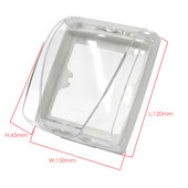 Lauko jungiklis, vandeniui atsparus apsauginis dangtis, durų skambučio jungiklio lietaus dangtelis, skirtas prieigos kontrolės sistemai