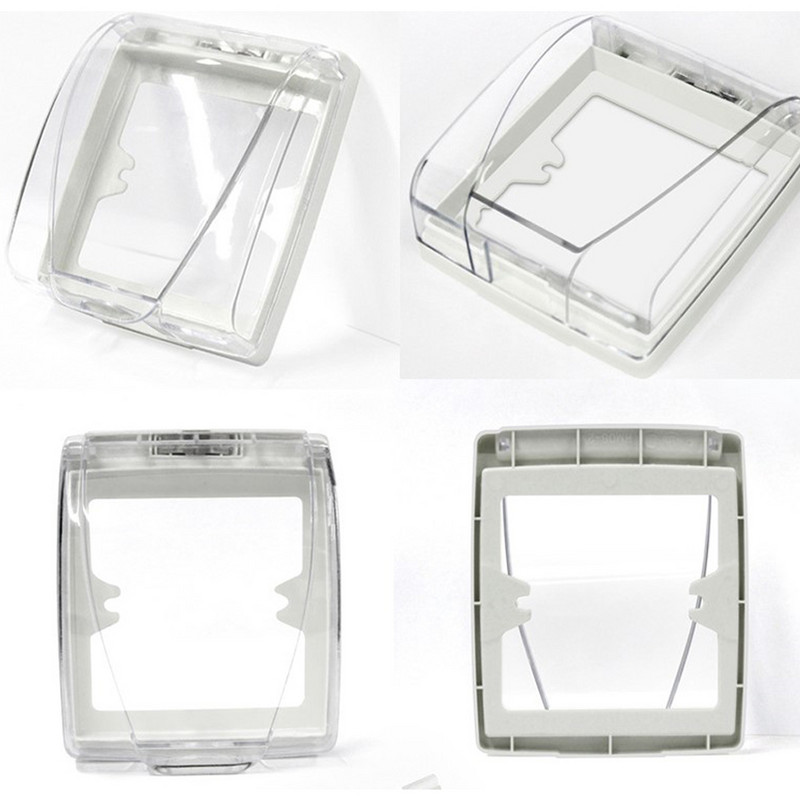 Lauko jungiklis, vandeniui atsparus apsauginis dangtis, durų skambučio jungiklio lietaus dangtelis, skirtas prieigos kontrolės sistemai