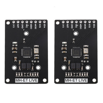 Μονάδα ανάγνωσης καρτών 2X Mini Rc522 Rfid Sensor Module Writer I2C Iic Interface Ic Card Rf Sensor Module Rc522 13,56Mhz