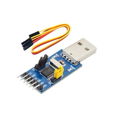 CH341T модул две в едно USB към I2C IIC UART USB към TTL устройство за изтегляне на сериен порт с един чип