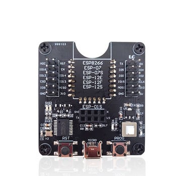 ESP8266 Test Frame Burner Development Board Поддръжка на WIFI модул за ESP-12F ESP-07S ESP-12E ESP-01S ESP12S