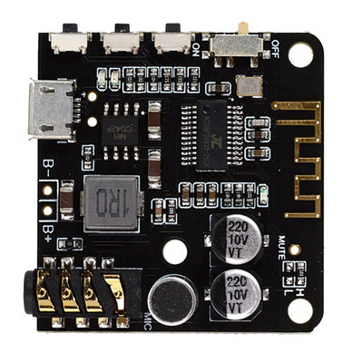 Bluetooth Audio Decoder Board MP3 Audio Decoder Board With Mic Lossless Car Speaker Audio Amplifier Board DIY Audio Receiver