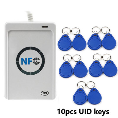 ACR122U 13.56MHz M1 karšu lasītājs rakstītājs RFID kopētājs kopētājs NFC RFID viedkaršu lasītājs rakstītājs