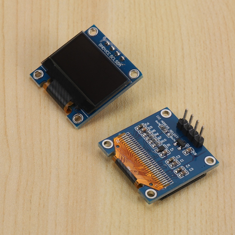 4 tk OLED-ekraani moodul I2C IIC 128X64 0,96-tolline kuvamoodul SSD1315 tihvtidega Arduino UNO R3 STM jaoks