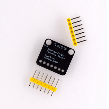 2X VL6180 VL6180X Range Finder Optical Ranging Sensor Module for Arduino I2C Interface 3,3V 5V IR Emitter Ambient Light