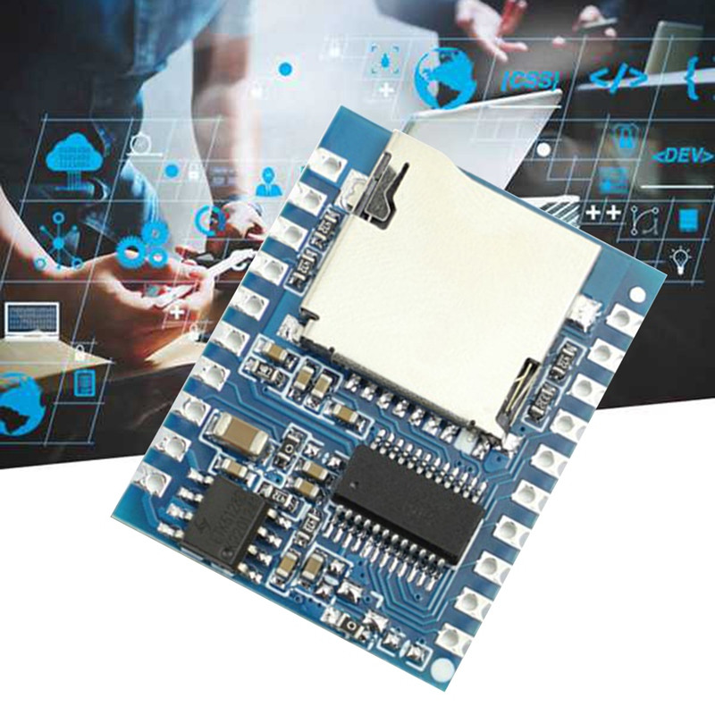 SV19T hääle taasesitusmoodul üks-ühele päästiku jadapordi juhtimissegmendi päästiku MP3-häälemooduli tugi TF-kaart