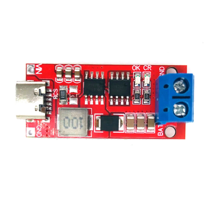 C-tüüpi 4S võimendusmooduli polümeer-liitiumioonaku laadimismoodul 18650 liitiumaku laadimisplaadi moodul 1A